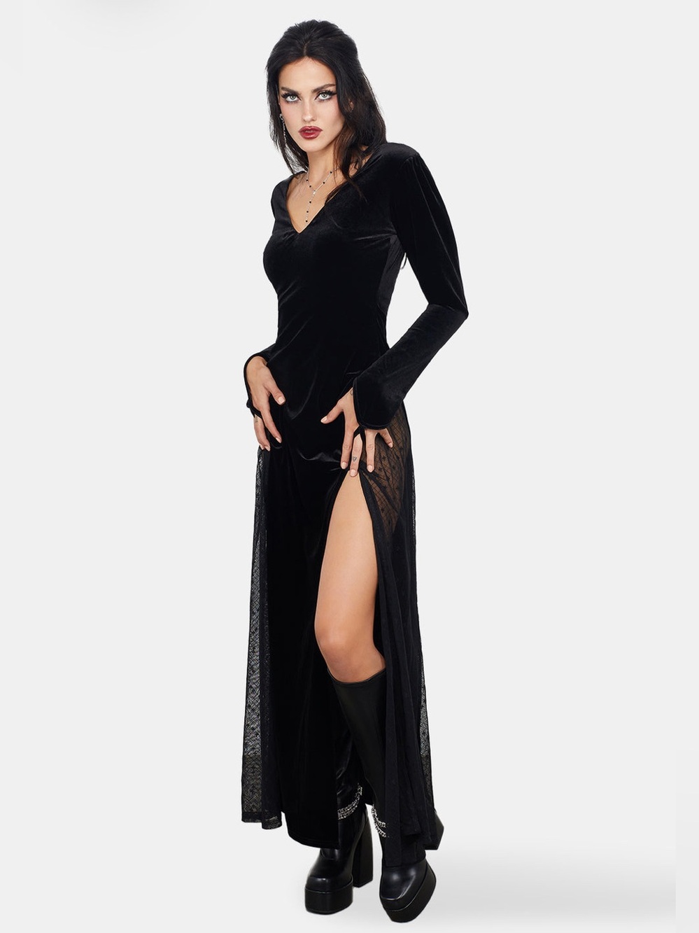 NWT Disturbia Countess Bodysuit Gown US 10 / UK 14